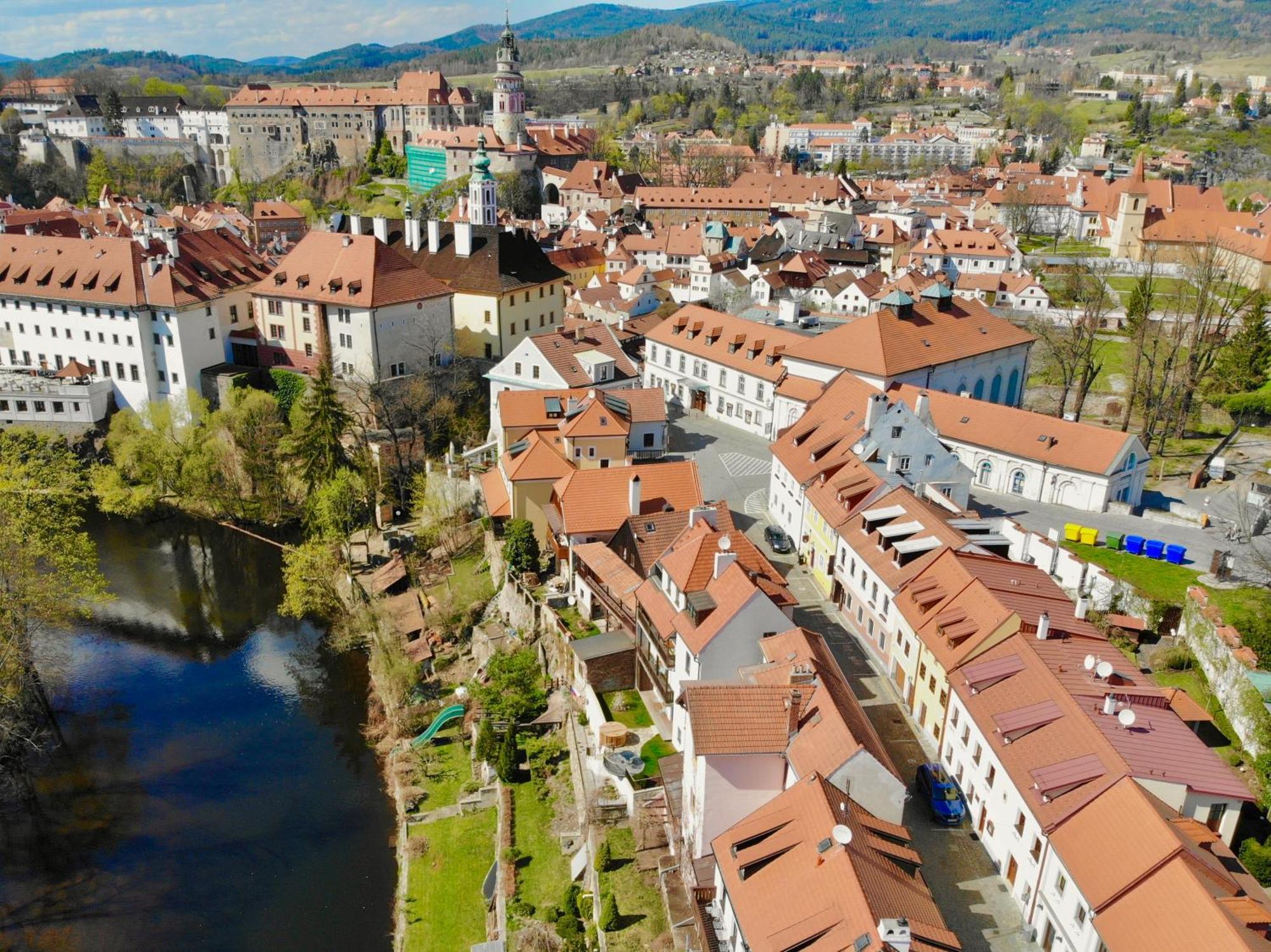 Pension Krumau Cesky Krumlov Bagian luar foto